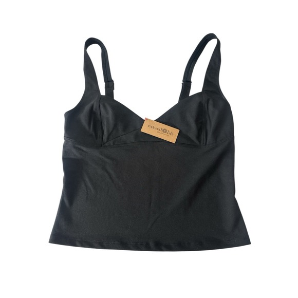 NATURAL LIFE Tops - New NATURAL LIFE‎ Top Women's Small Black  Sleeveless Stretch Basic